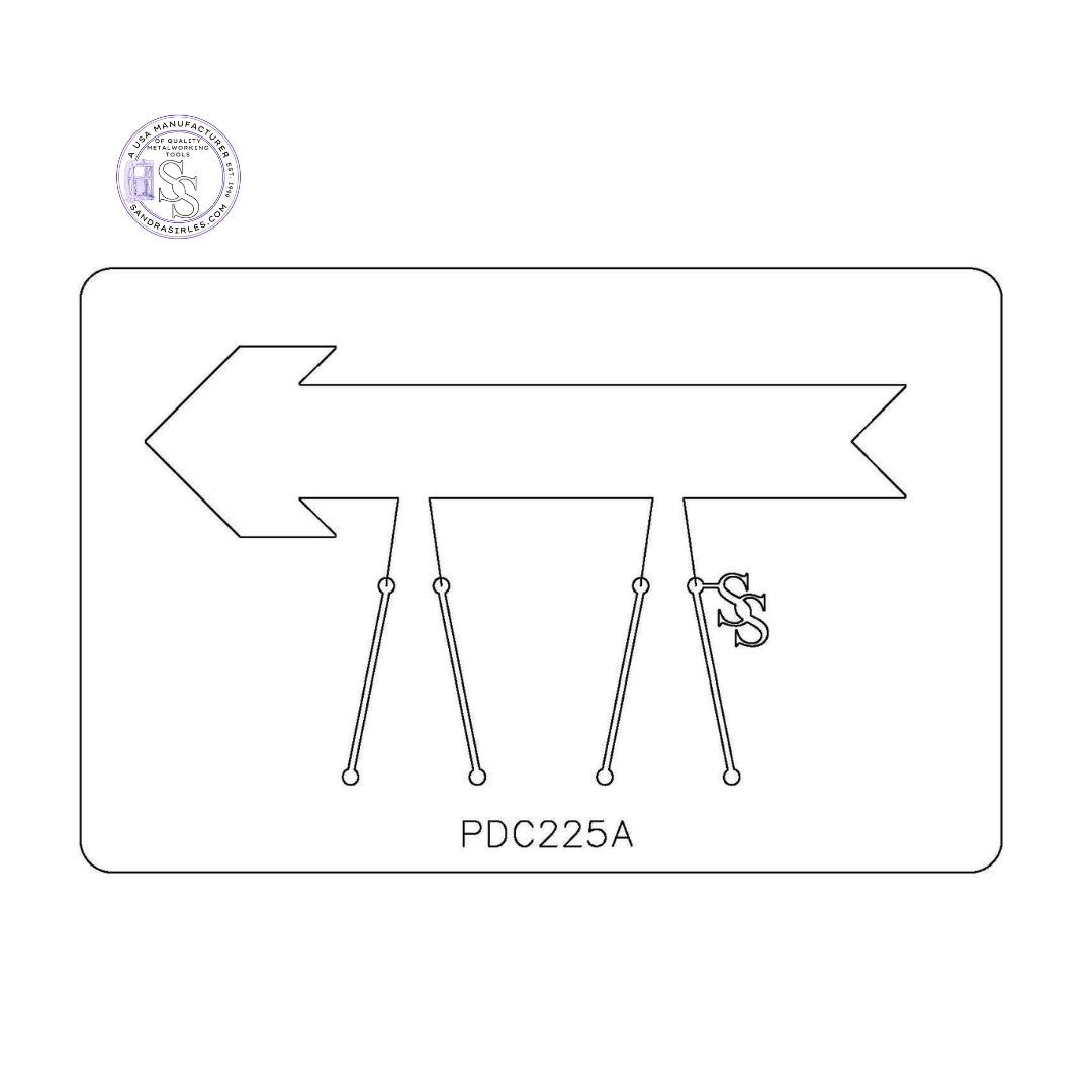 PANCAKE DIE PDC225 CUFF ARROW FAT